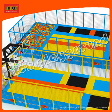 Design de parque de cama trampolim rectangular Kids Kids barato
